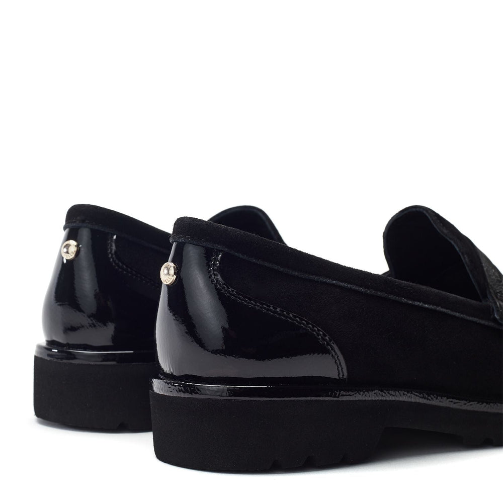 Ellaria Black Suede Shoes