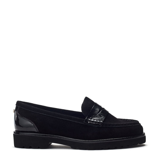 Ellaria Black Suede Shoes