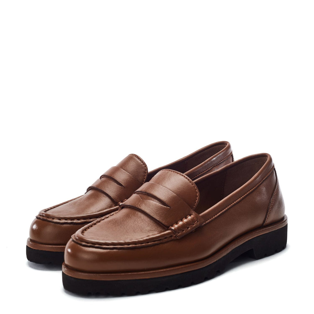 Ellaria Tan Leather Shoes