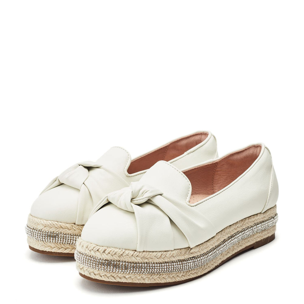 Elmore Off White Porvair Shoes