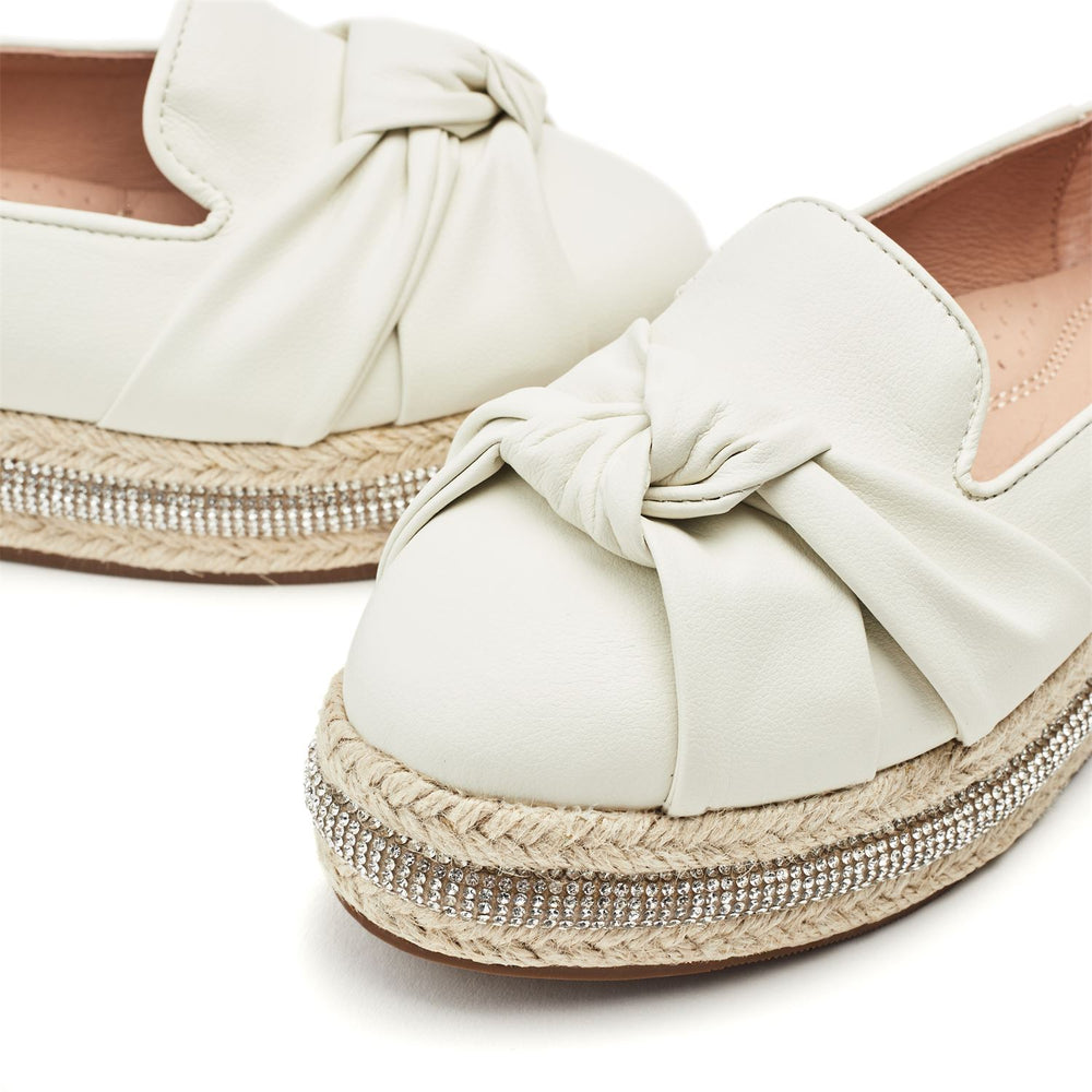 Elmore Off White Porvair Shoes