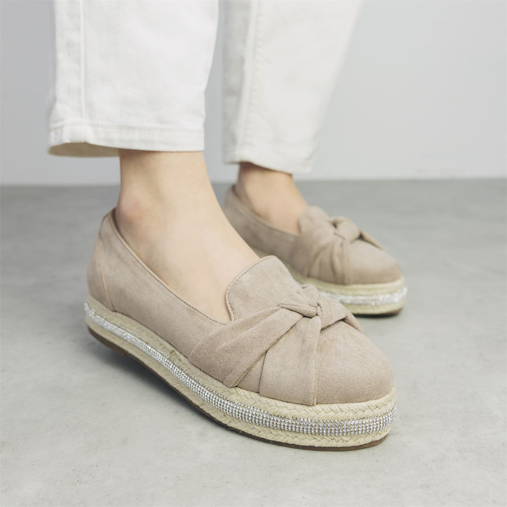 Elmore Stone Alcantara Shoes