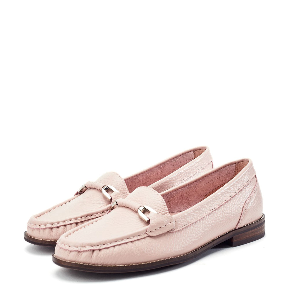 Emella Light Pink Leather Shoes