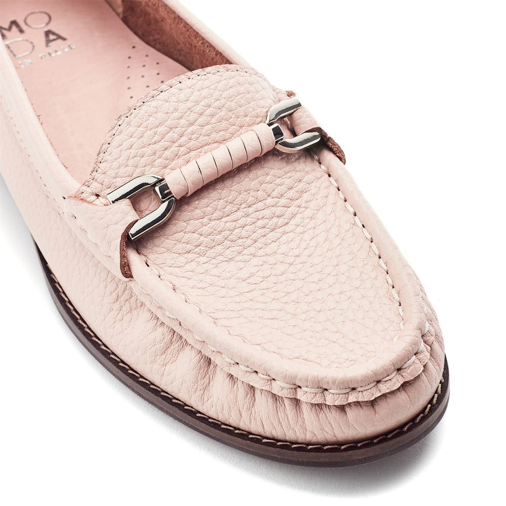 Emella Light Pink Leather Shoes