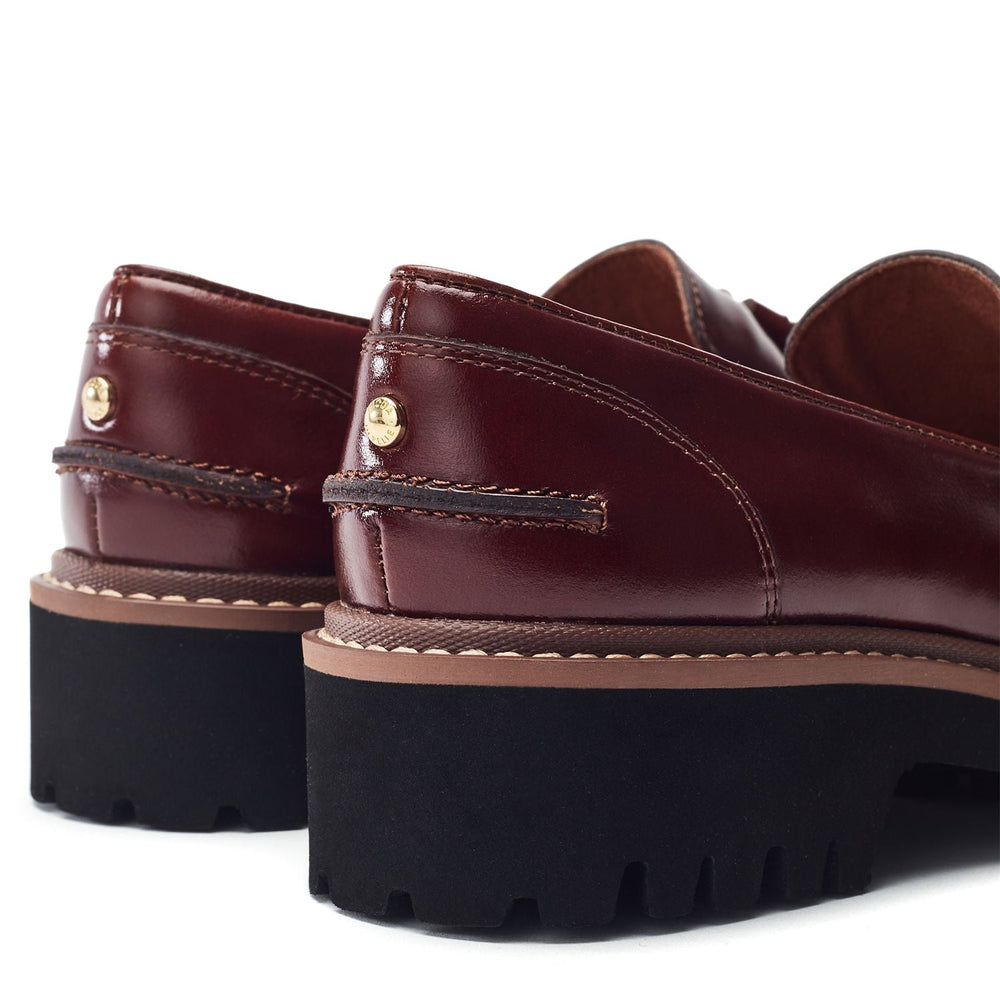 Emi Brown Leather Shoes