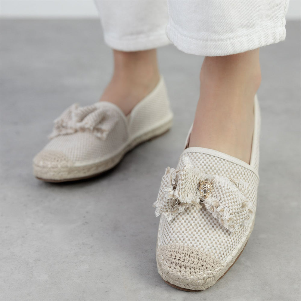 Erica Natural Textile Shoes