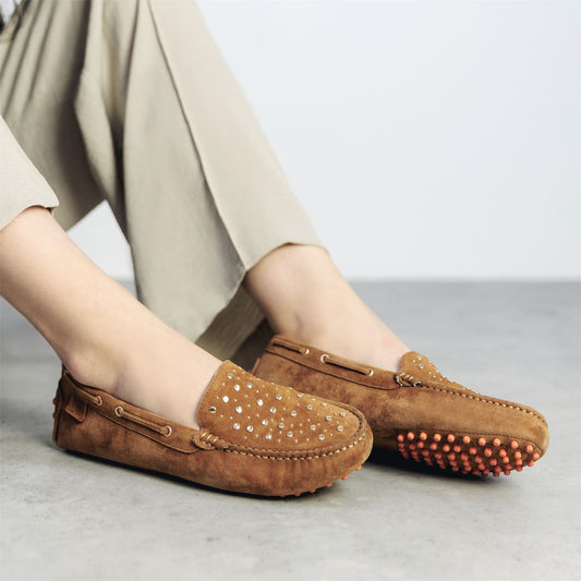 Eryngos Tan Suede Shoes