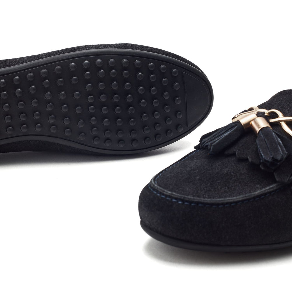 Essana Navy Suede Shoes