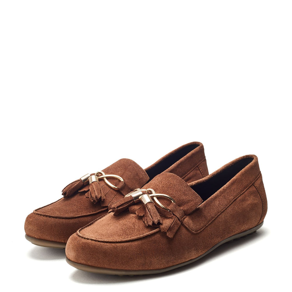 Essana Tan Suede Shoes