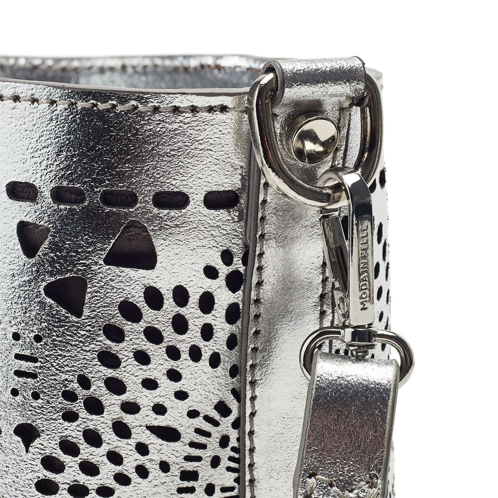 Eudia Bag Silver Leather 