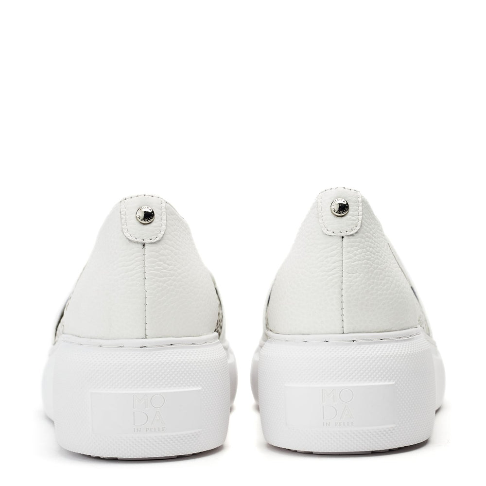 Eudia White Leather Shoes