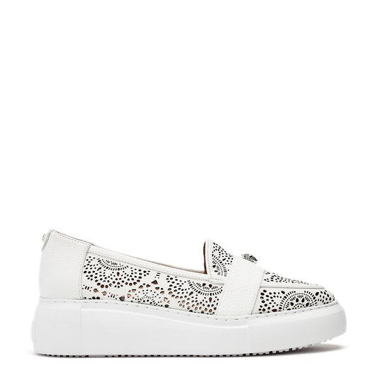 Eudia White Leather Shoes