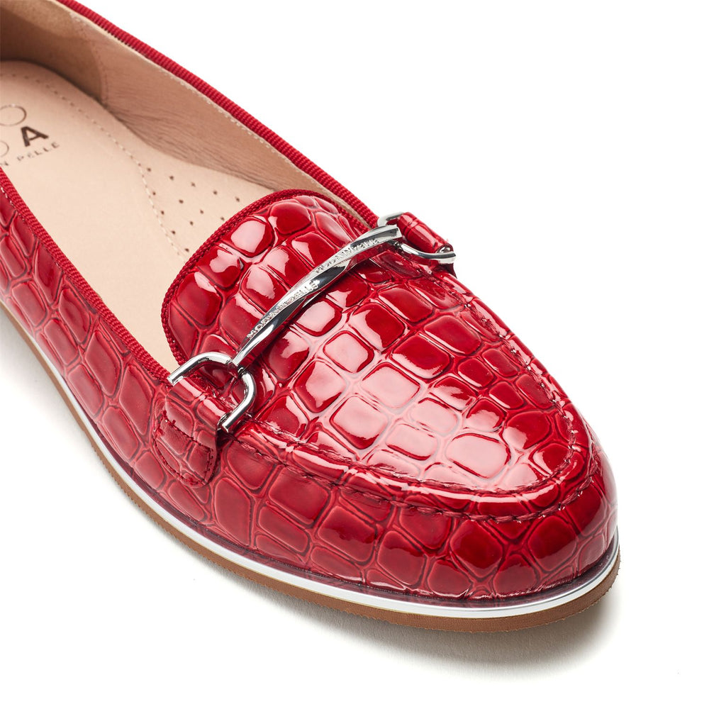 Evaria Red Porvair Shoes