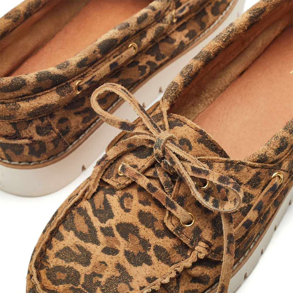 Everlyna Leopard Suede Shoes