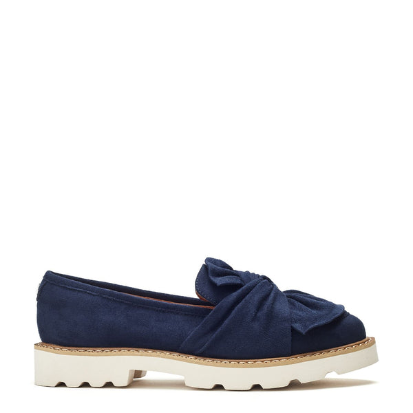 Eves Navy Alcantara Shoes