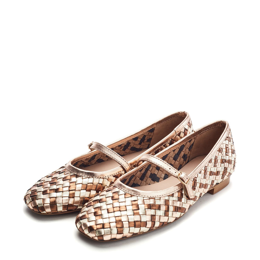 Eyana Multi Leather Shoes