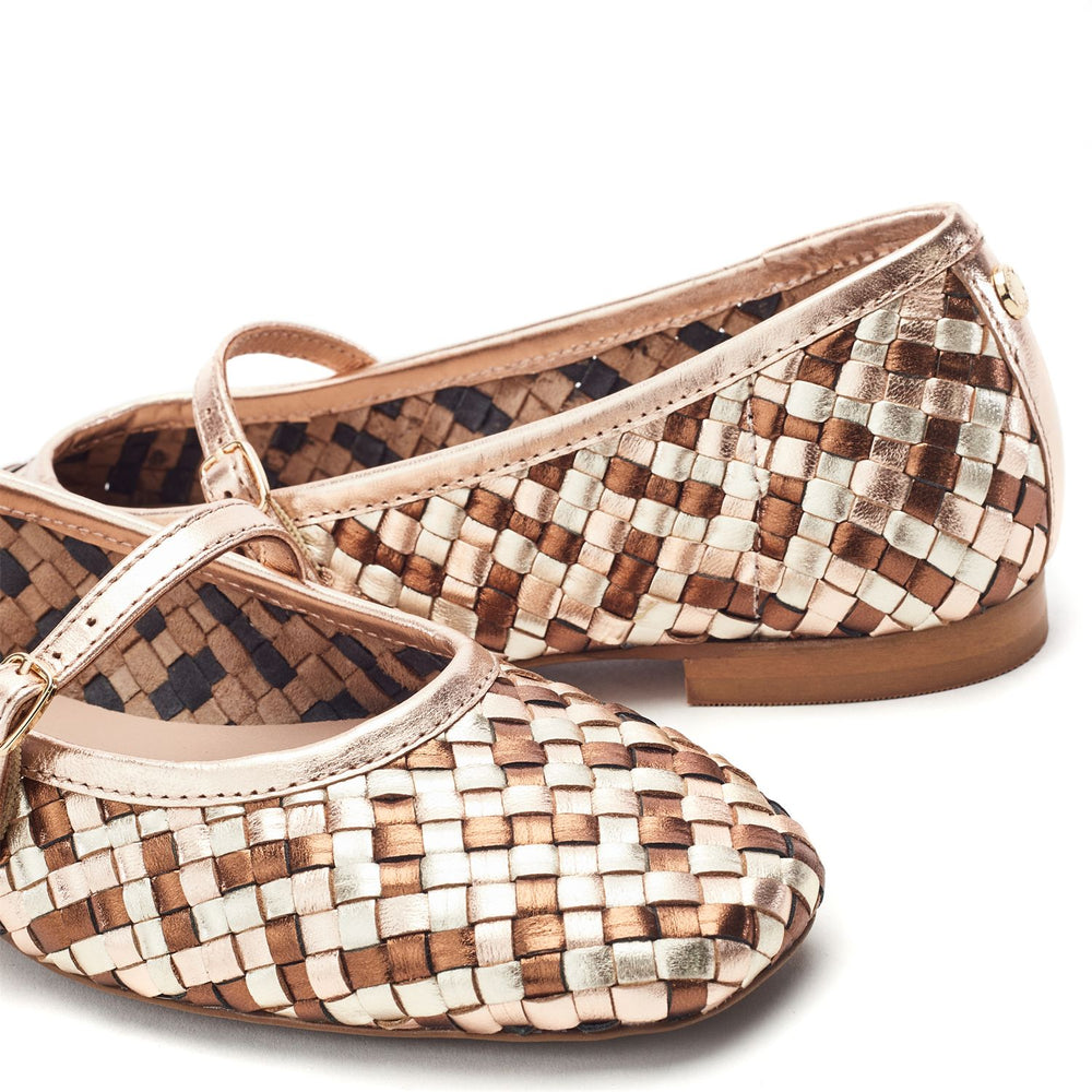 Eyana Multi Leather Shoes