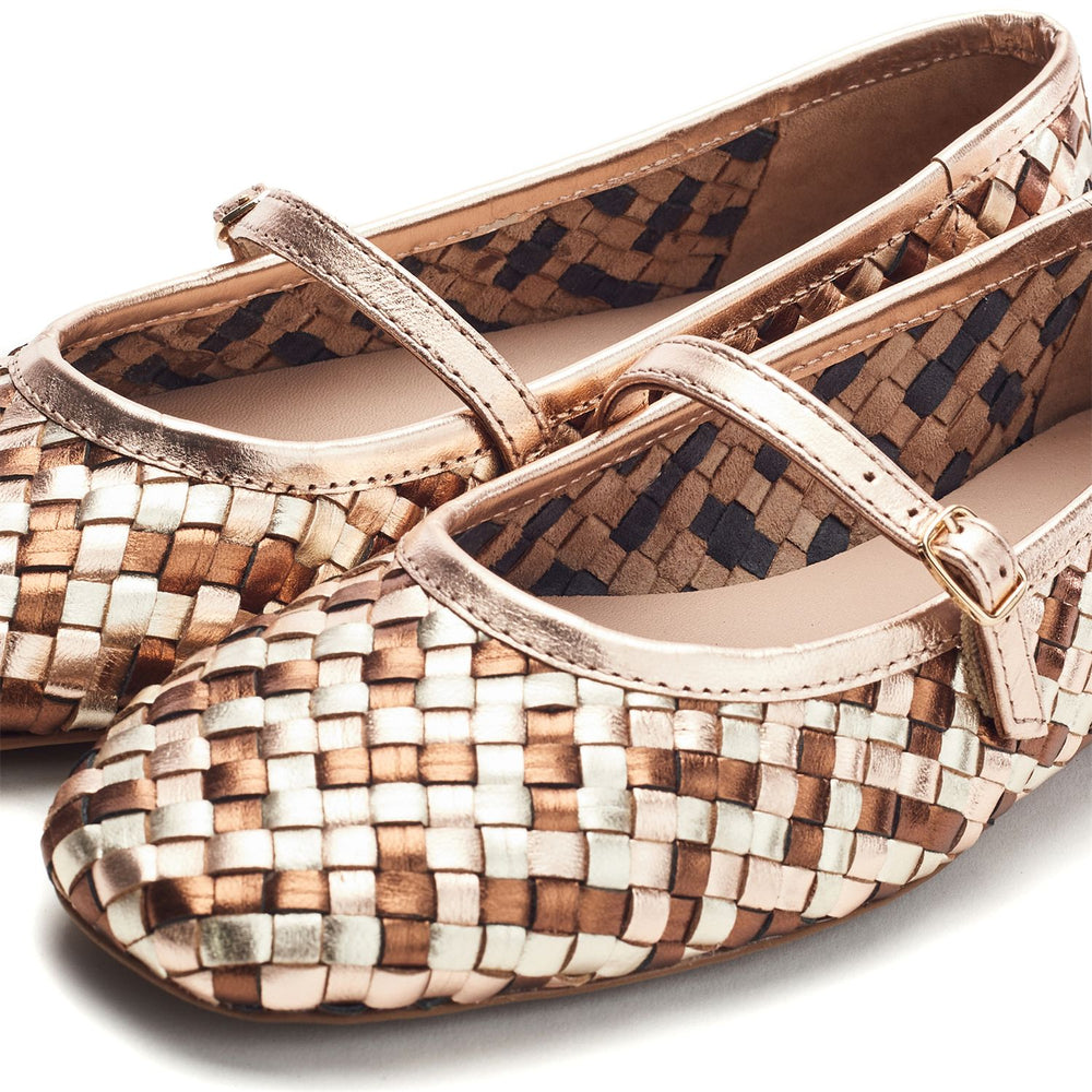 Eyana Multi Leather Shoes