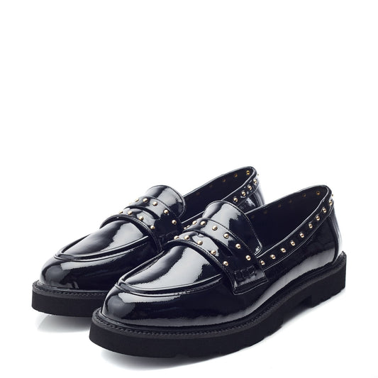 Fadwa Black Patent Shoes