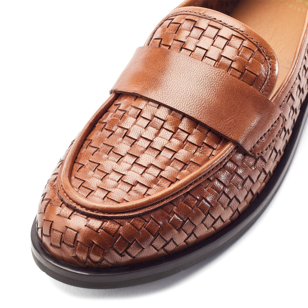 Farenza Tan Leather Shoes