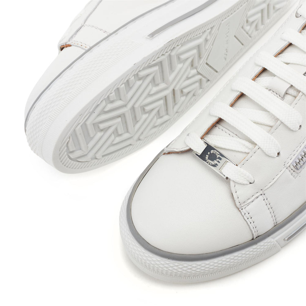 Felicitee White Leather Trainers