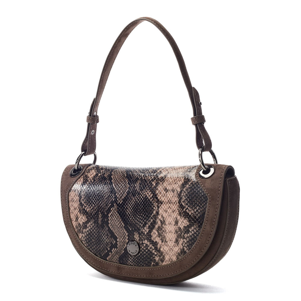 Fillipa Bag Taupe Snake Print 