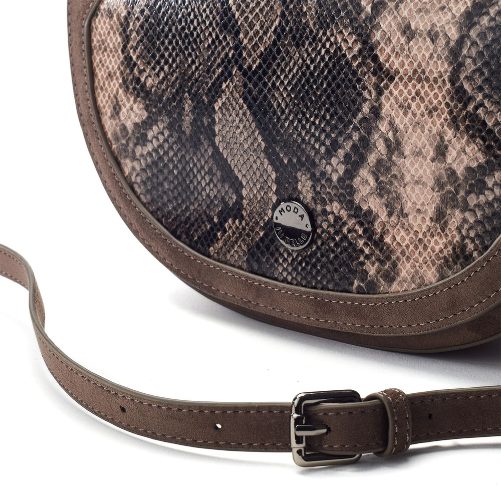 Fillipa Bag Taupe Snake Print 