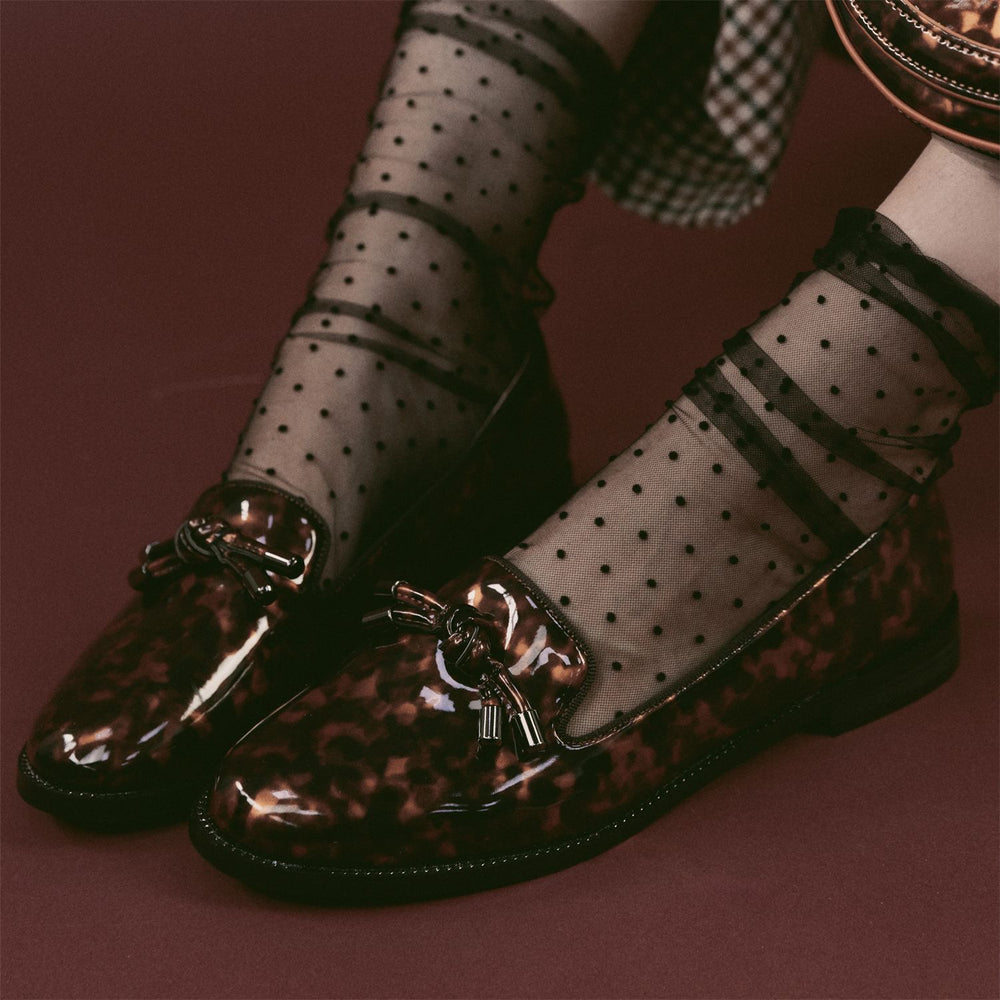 Fillipa Tortoise Shell Patent Shoes