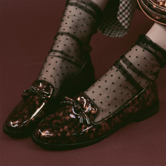 Fillipa Tortoise Shell Patent Shoes