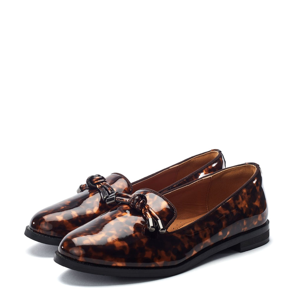 Fillipa Tortoise Shell Patent Shoes