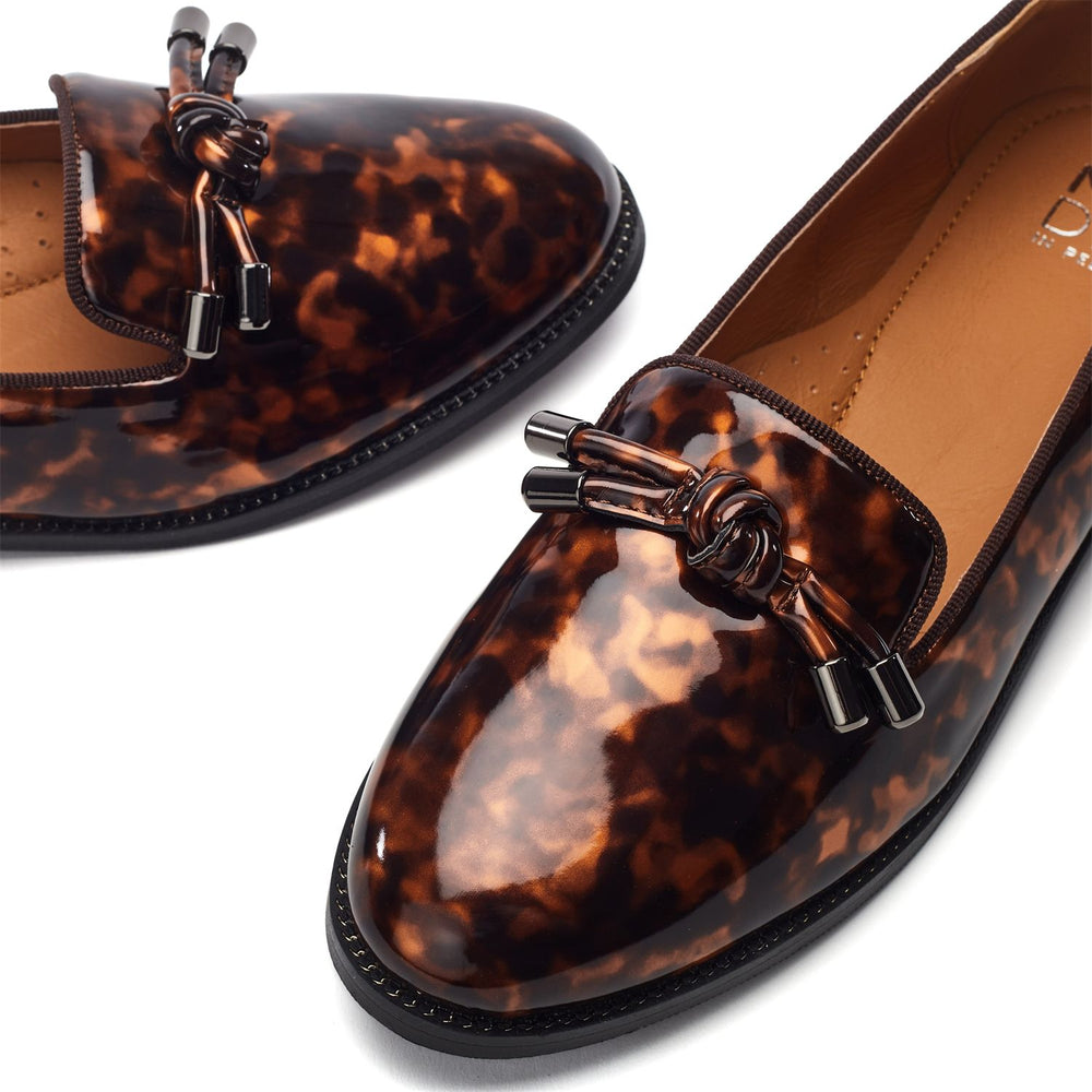 Fillipa Tortoise Shell Patent Shoes