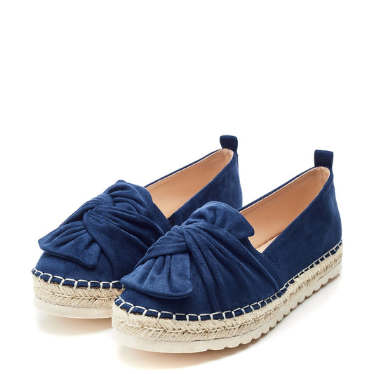 Fionna Navy Alcantara Shoes