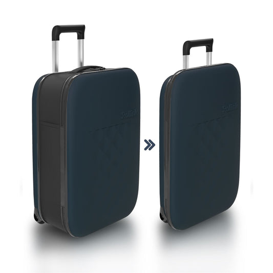 Flex Carry On Dark-Blue Polycarbonate 