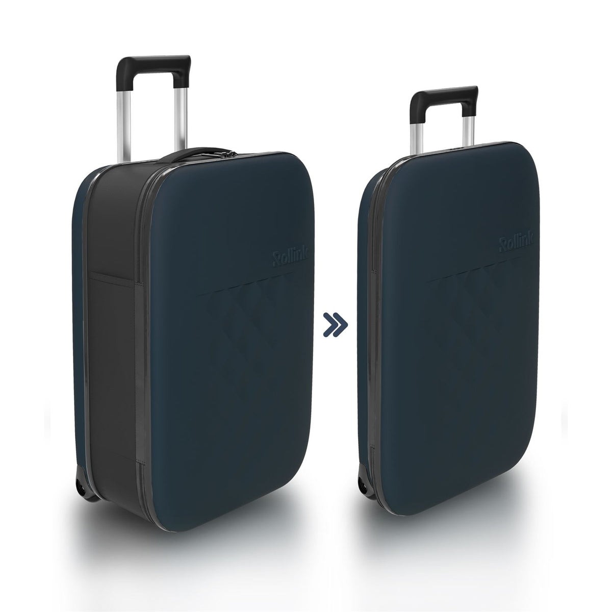 Flex Carry On Dark-Blue Polycarbonate 