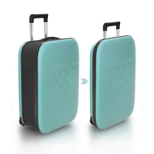 Flex Carry On Light Blue Polycarbonate 