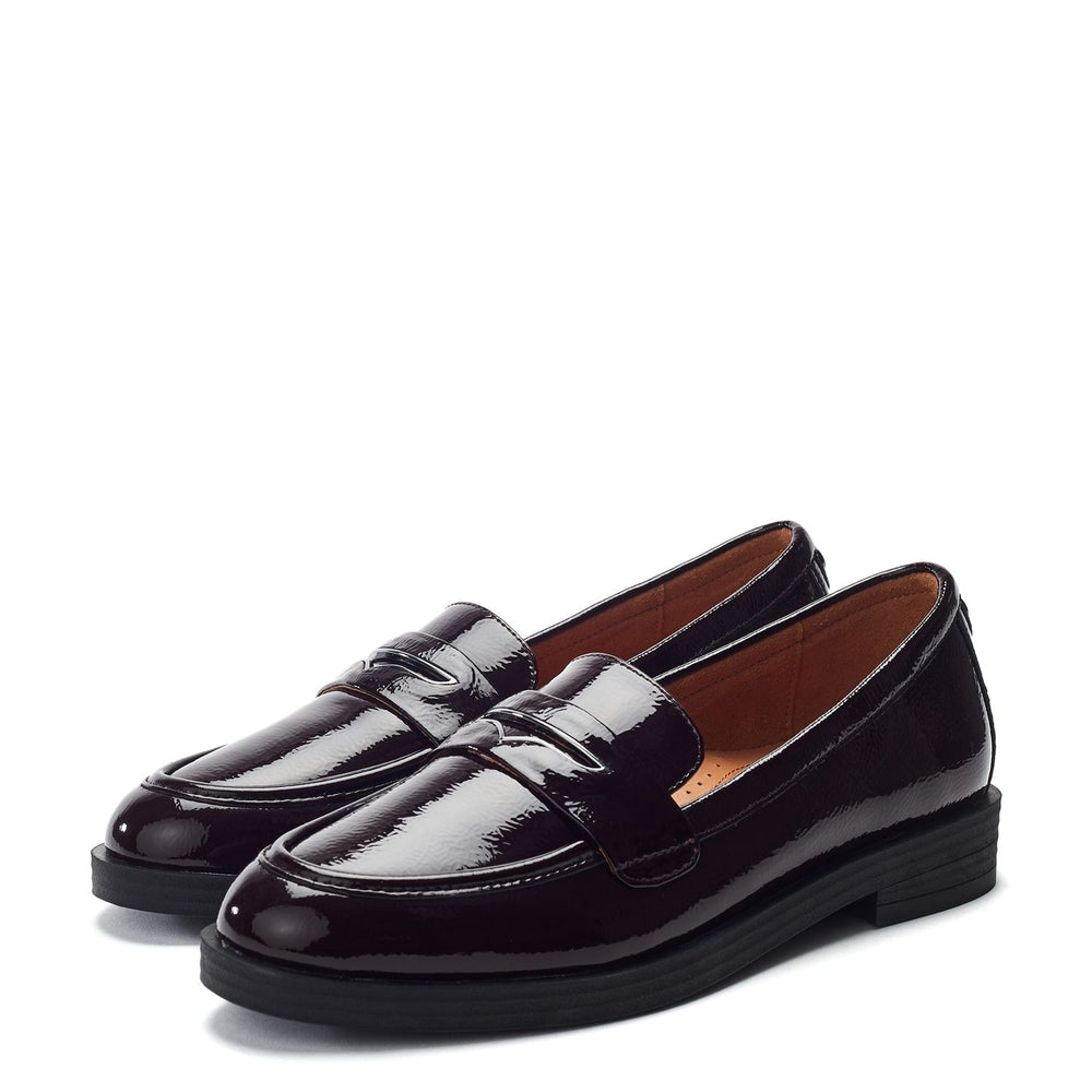 Fumia Burgundy Patent Leather Shoes
