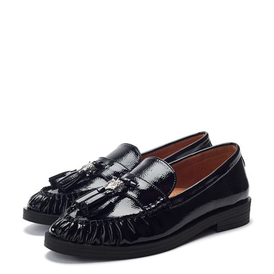 Fura Black Patent Leather Shoes