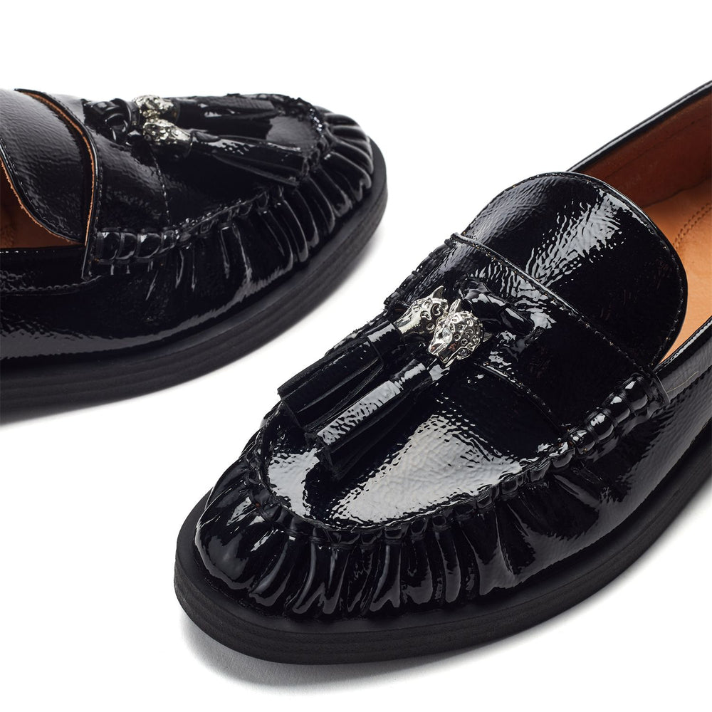 Fura Black Patent Leather Shoes