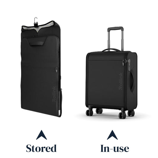 Futo Carry On Black Textile 