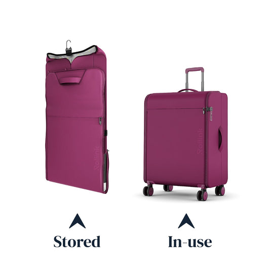 Futo Medium Burgundy Textile 
