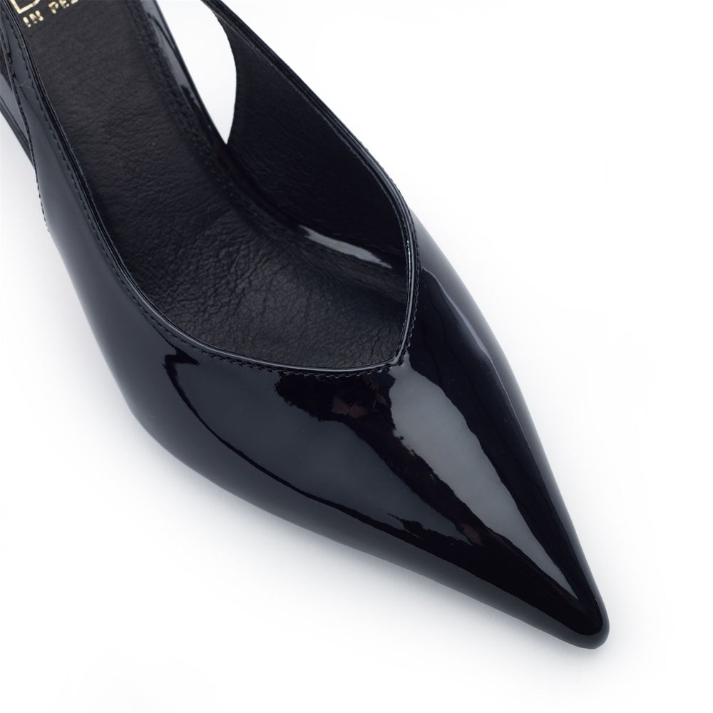 Gallia Black Patent Shoes