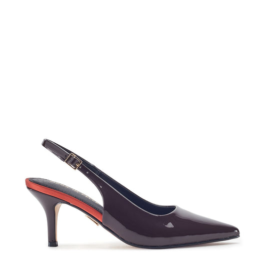 Gavanti Dark Brown Patent Shoes