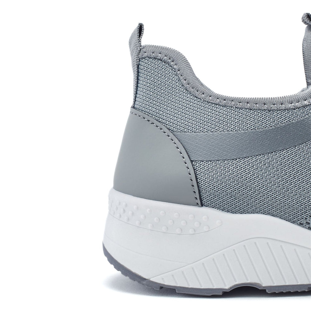 Ginevra Grey Textile Trainers