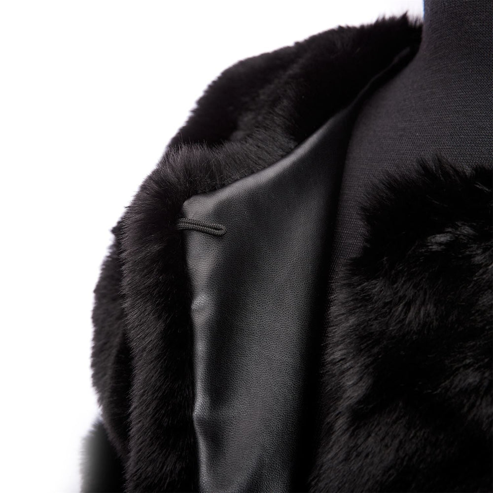 Giovannagilet Black Faux Fur 