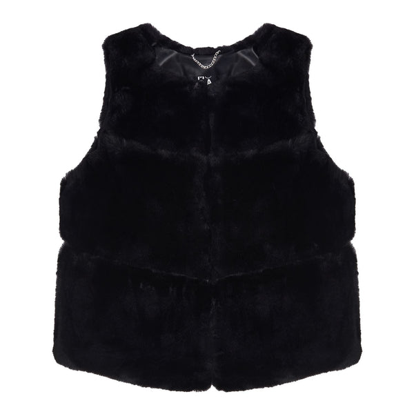 Giovannagilet Black Faux Fur