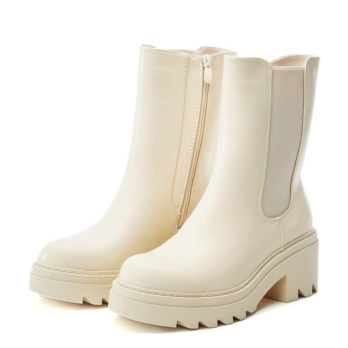 Givver Beige Porvair Boots