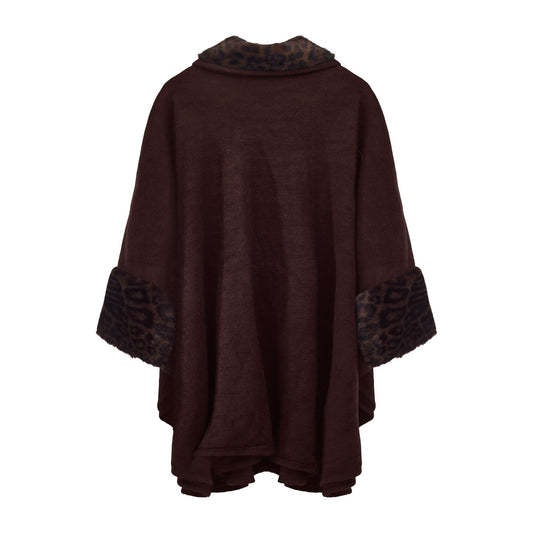 Gloria Poncho Leopard Textile 
