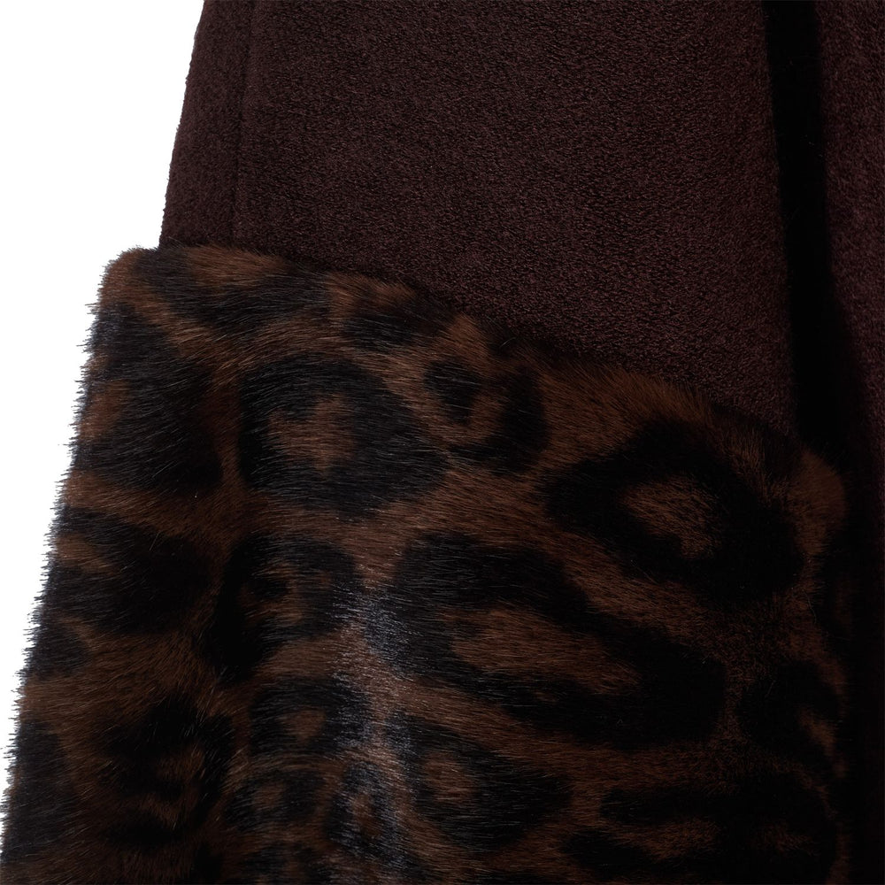 Gloria Poncho Leopard Textile 