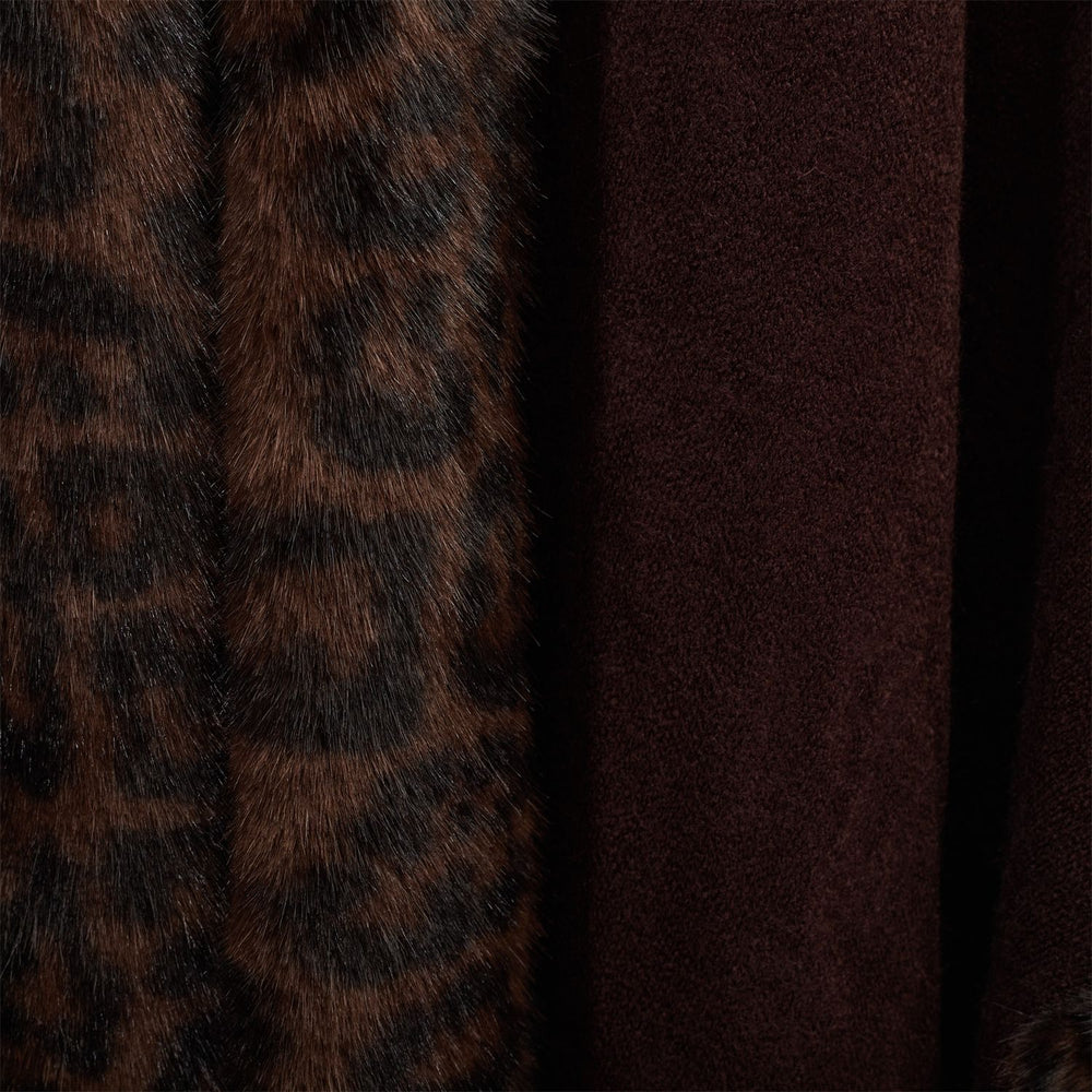 Gloria Poncho Leopard Textile 