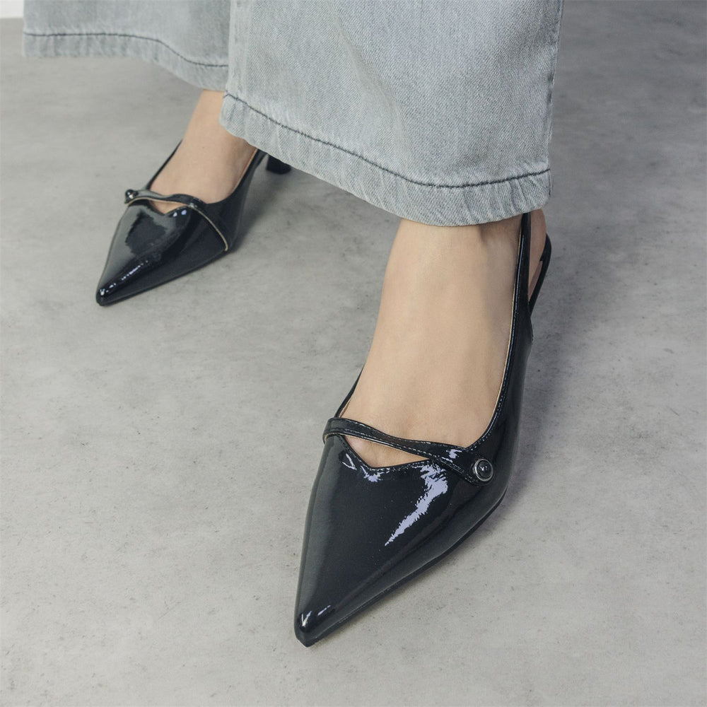 Godal Black Patent Shoes